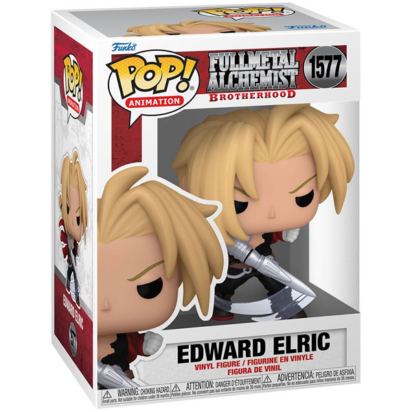 Funko POP #1577 Full Metal Alchemist Brotherhood Edward Elric with Blade Figure